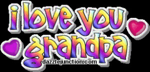 Grandparents Day Love You Grandpa quote