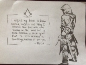 Assassin Creed Quote From Ezio