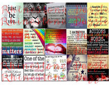 Digital Planner Quote Stickers, Pac k 6Q, Erin Condren Life Planner ...