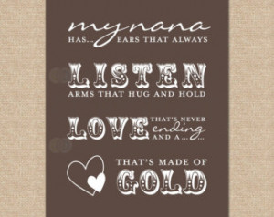 Nana Quotes Quote My Has Ears