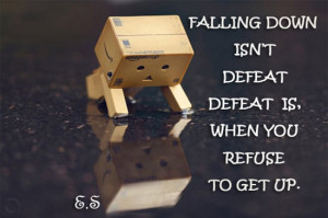 Islamic Quotes: falling down