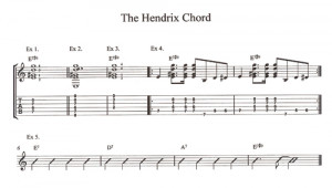 jimi hendrix chords