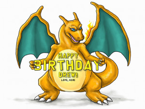 Pokemon Happy Birthday Josiah
