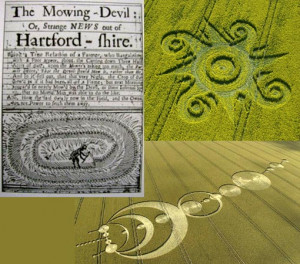 Crop circles, in 1678: Mow'd by Devil, Infernal Spirit? No Mortal Man ...