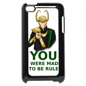 Avengers Loki Quotes iPod Touch 4 Case