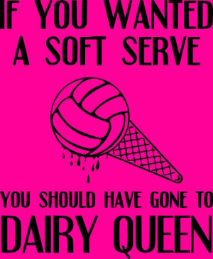 ... You Should Have Gone To Dairy Queen! Volleyball shirt on Etsy, $15.00