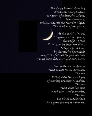 Moon Phases Poems Poem for the new moon