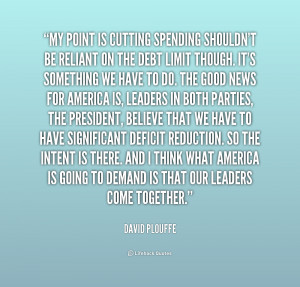 spending cuts quote