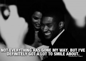 tagged usher quote usher raymond life happiness smile thoughtful notes ...