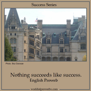 ... success breeds success nothing breeds success better than success
