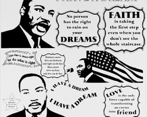 ... Martin Luther King Jr Day Clipart Martin Luther King Quote Clip Art