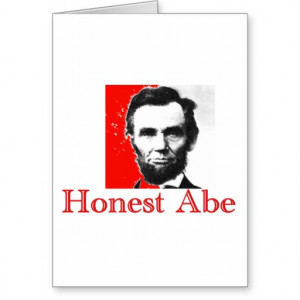 honest_abe_abe_lincoln_art_t_shirt_gifts_card ...