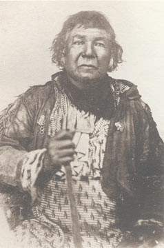 Chief Shabbona (Sha-bon-na) of the Potawatomi tribe