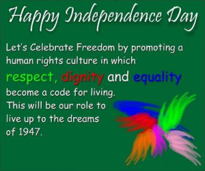 sweet Independence day message