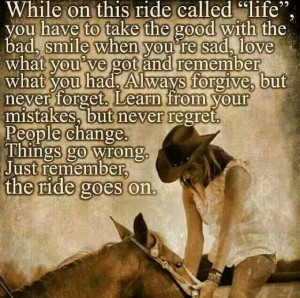 Cowboy wisdom!