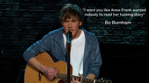 Bo Burnham Quote On Anne Frank’s Personal Diary