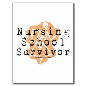 Nursing School Survivor Post Cards