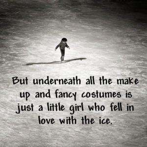 ... up and fancy costumes is just a little girl who fell in love with the