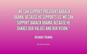 Obama Quote Support