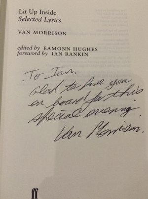 ... writer Ian Rankin, who wrote the foreword PHOTO COURTESY OF IAN RANKIN