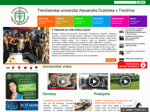 Trencianska univerzita Alexandra Dubceka v Trencíne | Ranking ...