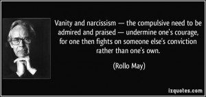 Rollo May was an American existential psychologist. He authored the ...