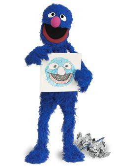 It's Grover from Sesame Street More