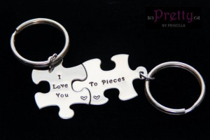 Valentines Day Gift for Boyfriend/Girlfriend-Personalized Hand Stamped ...