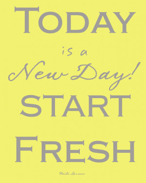 Start Fresh