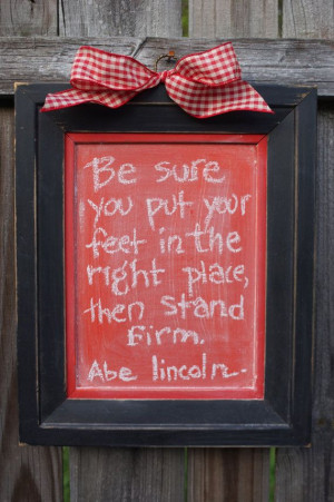 Red Chalkboard Vintage - Quote - kitchen - friend gift - graduation