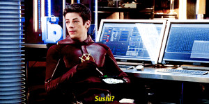 Barry Allen is probably the cutest superhero ever.