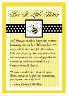 Bee a Little better