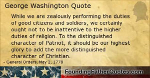 George Washington: Founding Father Quote