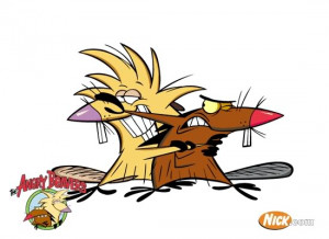 Angry Beavers It's An Old Cartoon Picture
