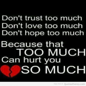 love trust hope Quotes