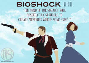 Booker DeWitt And Elizabeth: BioShock Infinite Print