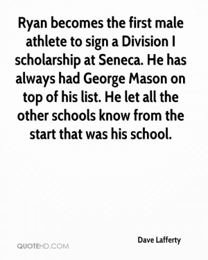 Ryan becomes the first male athlete to sign a Division I scholarship ...