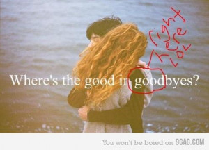 Funny goodbye pictures...