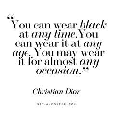 Black - Christian Dior More