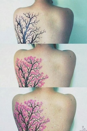 black dragon and cherry blossom tattoos cherry flowers fall tattoos