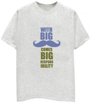 Home | Funny T-Shirts | Big Mooch Responsibility Men Funny T Shirts ...
