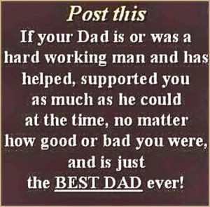 Best dad Ever quotes Quote Family Quote Family quotes Dad Parent ...