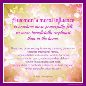 woman's influence