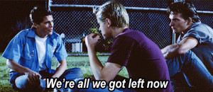 1983 film The Outsiders quotes (gifs)