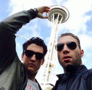 Miles Teller and Jai Courtney in Seattle ~Divergent~ ~Insurgent ...