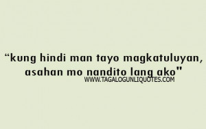 Love Life Tagalog Quotes