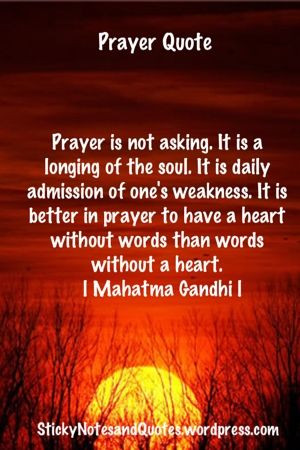 Prayer Quote, Quotes