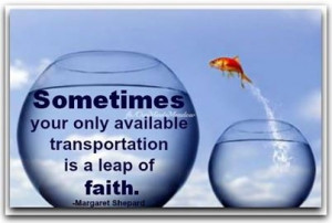 future leap of faith quote