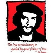 revolutionary guided by love guevara tee shirt the true revolutionary ...