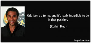 More Corbin Bleu Quotes